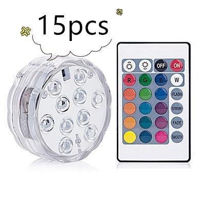 16 Colors Rgb Submersible Pool Light With Rf Remote Control - Illuminate Your Water Wonderland-29