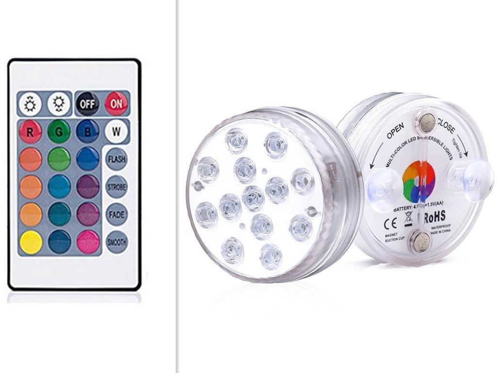 16 Colors Rgb Submersible Pool Light With Rf Remote Control - Illuminate Your Water Wonderland-8