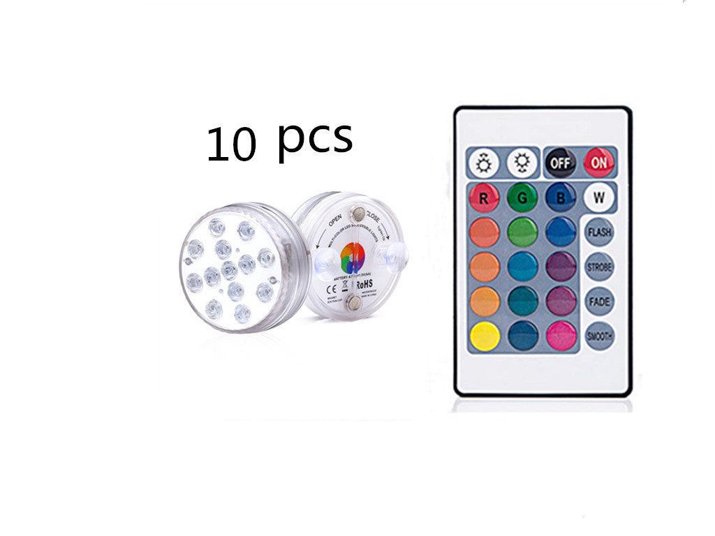 16 Colors Rgb Submersible Pool Light With Rf Remote Control - Illuminate Your Water Wonderland-10