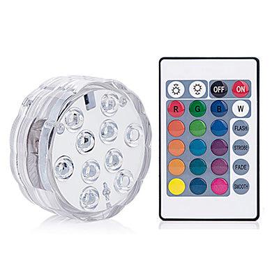 16 Colors Rgb Submersible Pool Light With Rf Remote Control - Illuminate Your Water Wonderland-14