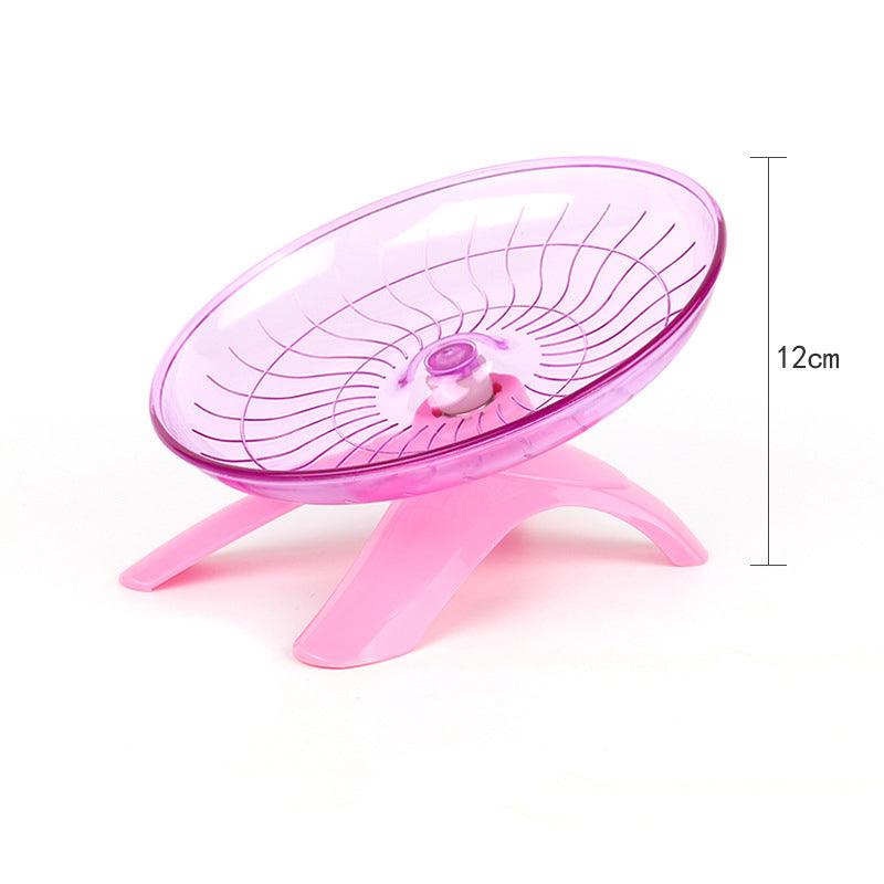 Silent Spinning Fun Wheel For Small Pets-8