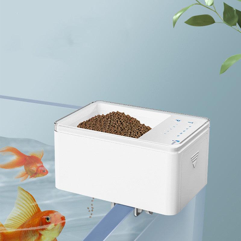 Digital Fish Feeder: Effortless Feeding For Your Aquatic Friends-0