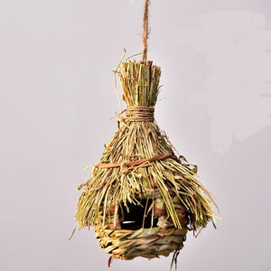 Handcrafted Natural Straw Bird's Nest Collection-3