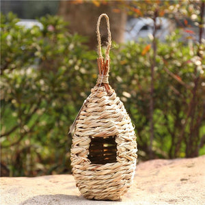 Handcrafted Natural Straw Bird's Nest Collection-7