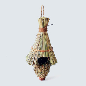 Handcrafted Natural Straw Bird's Nest Collection-2