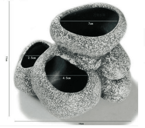 Multihole Ceramic Stone Hydroponic Pots: A Versatile Haven For Cichlids And Fish Breeding-3