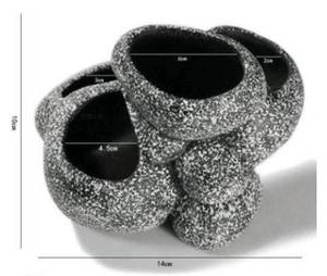 Multihole Ceramic Stone Hydroponic Pots: A Versatile Haven For Cichlids And Fish Breeding-9