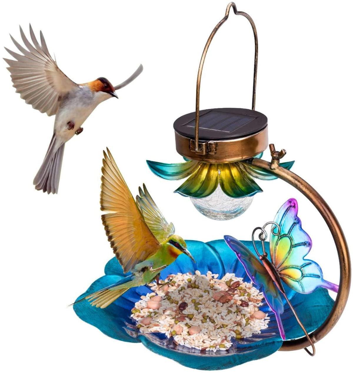 Solar Sparkle Sphere Bird Feeder-0