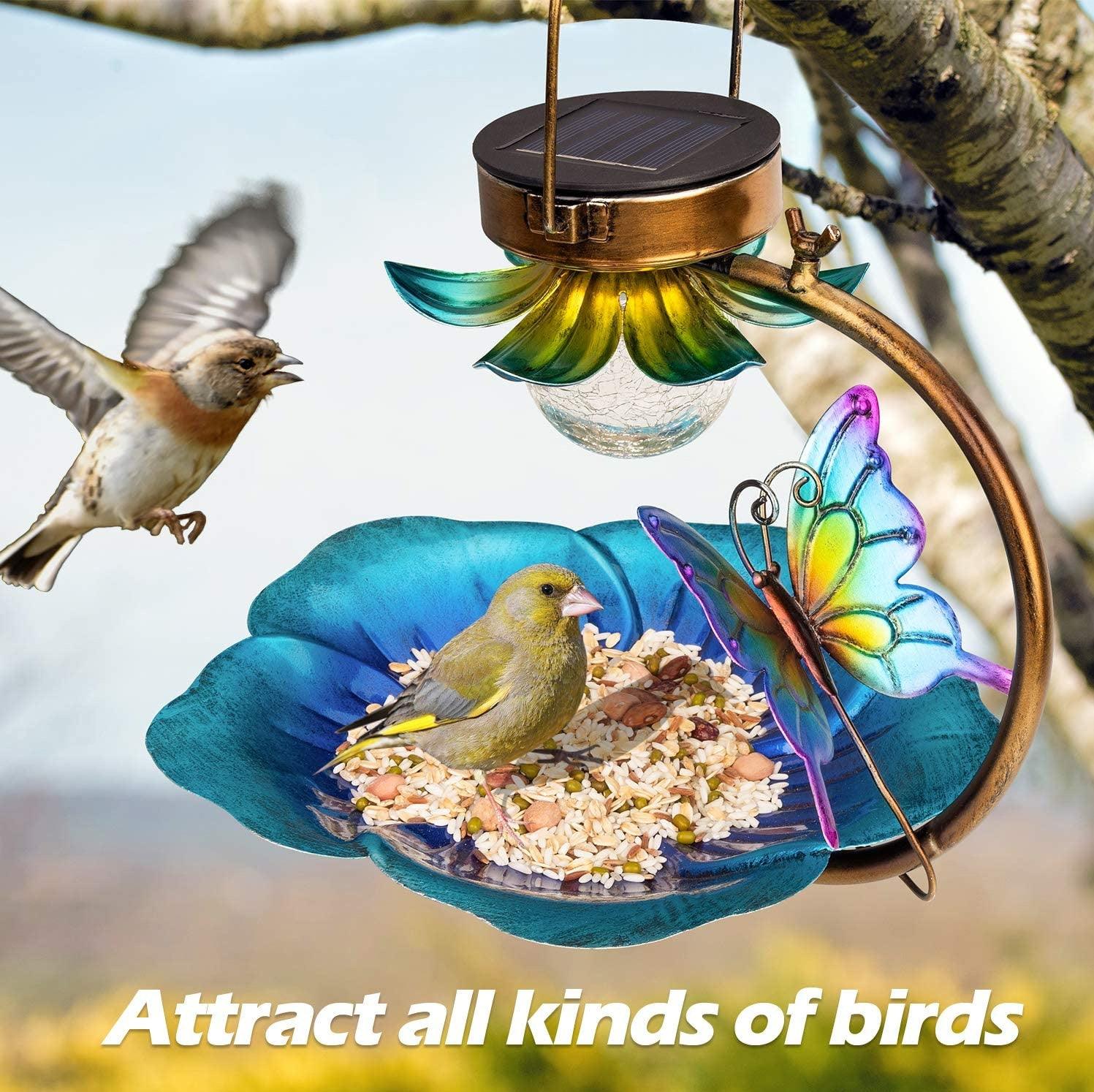 Solar Sparkle Sphere Bird Feeder-6