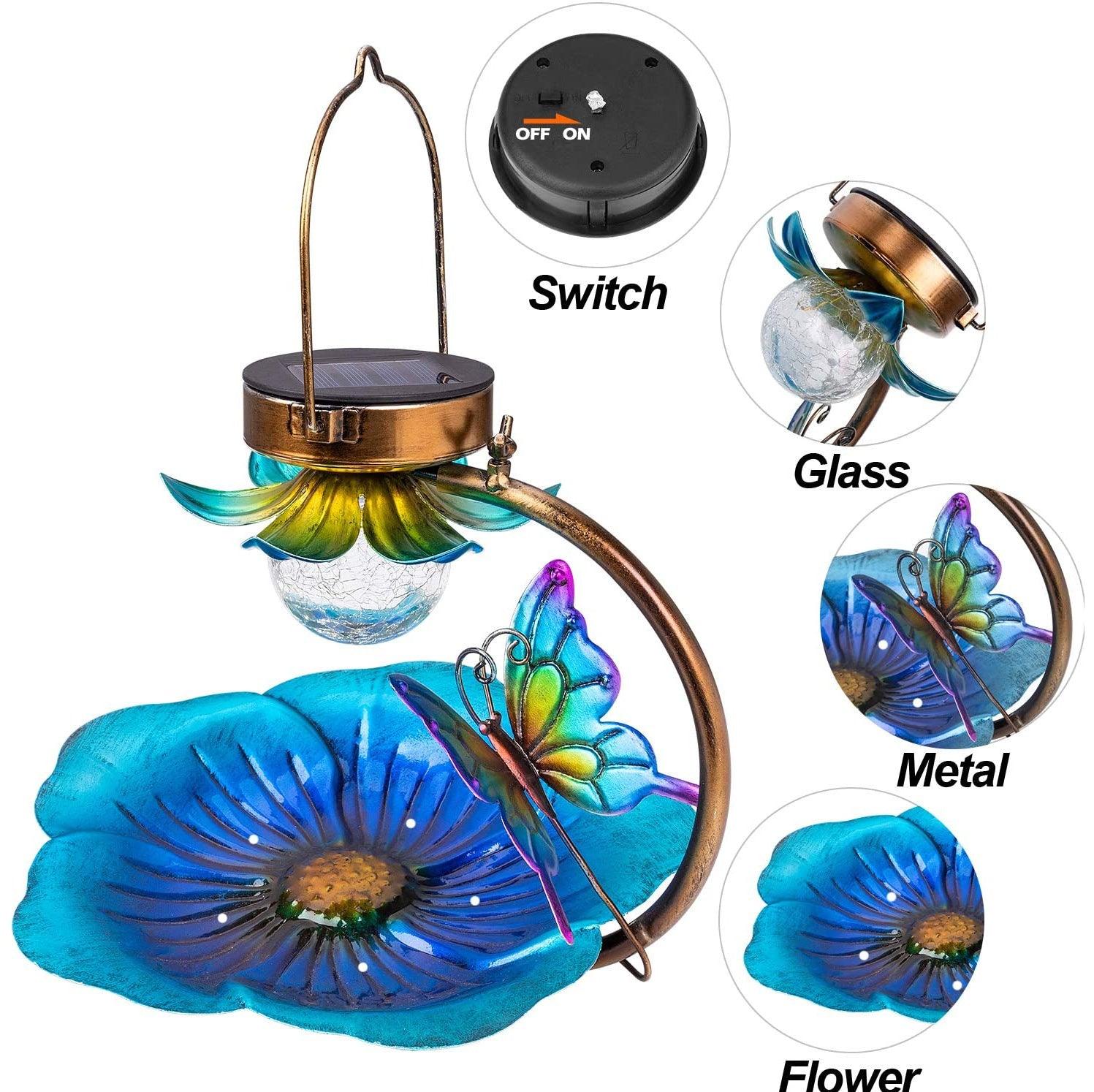 Solar Sparkle Sphere Bird Feeder-5