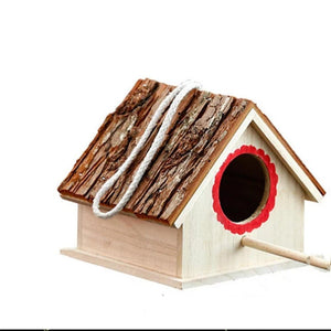 Outdoor Tree Parrot Breeding Box - A Natural Haven For Your Feathered Friends-1