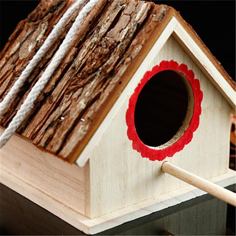 Outdoor Tree Parrot Breeding Box - A Natural Haven For Your Feathered Friends-4