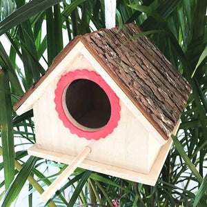 Outdoor Tree Parrot Breeding Box - A Natural Haven For Your Feathered Friends-3