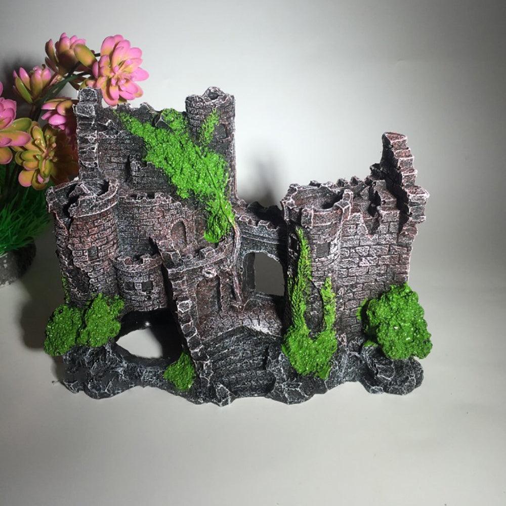 Enchanted Resin Castle Aquarium Decor-4