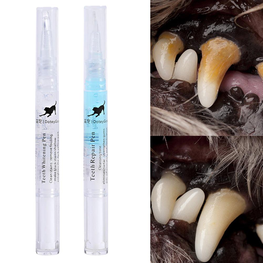 Pet Teeth Repairing Kit For Dog Cat Teeth Cleaning Pen Kit-2