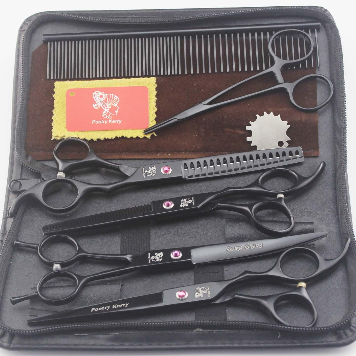 The Ultimate Pet Grooming Scissors Kit: Precision And Style In One!-4