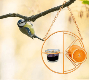 Deluxe Metal Swing Bird Feeder-3