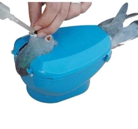 Easy Glide Pigeon Racing Rack - Lightweight Blue Bird Holder-5