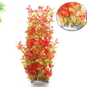 Vibrant Plastic Simulation Plant For Aquarium Fish Tank-4