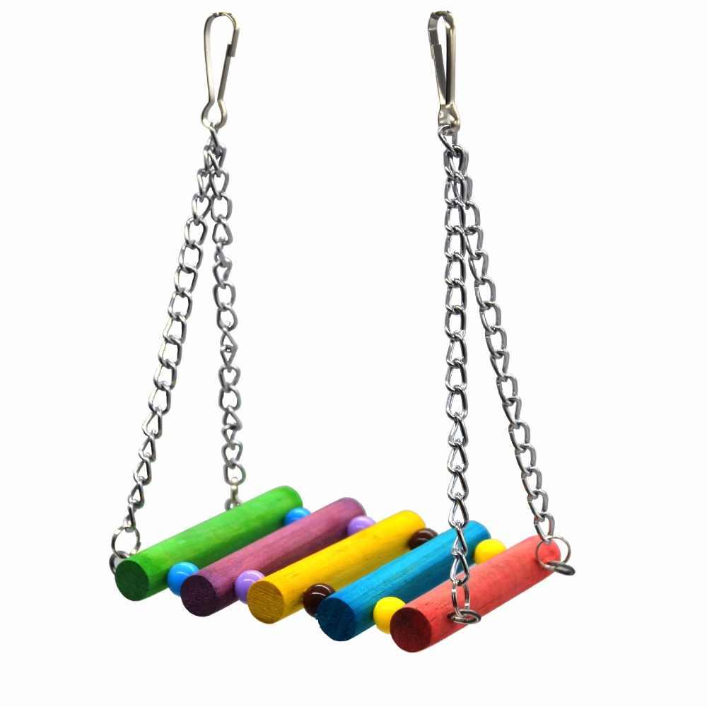 Vibrant Rainbow Bridge Swing Stand Bar Stand Blossom-5