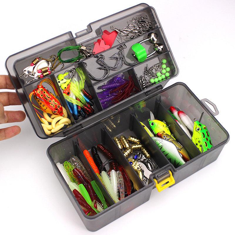 Ultimate Angler's Paradise: 168-Piece Multifunctional Fishing Accessory Set-3