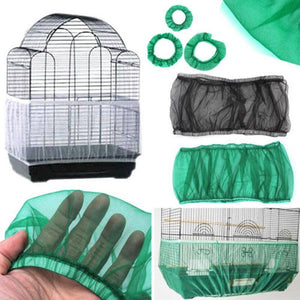 Dust-Proof Mesh Bird Cage Cover - Protect And Enhance Your Avian Haven-0