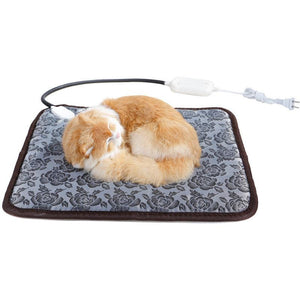 Pet Heating Pad For Dog Cat Heat Mat Indoor Electric Waterproof Dog Heated Pad With Chew Resistant Cord Winter Pet Blanket Warmer-5