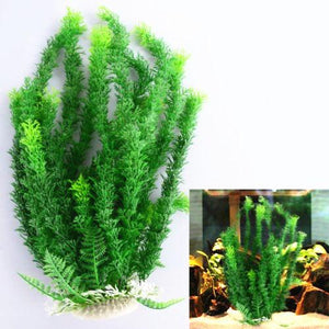 Vibrant Plastic Simulation Plant For Aquarium Fish Tank-5