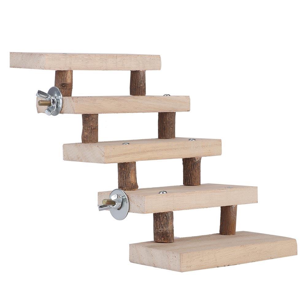 Wooden Pet Staircase Toy: A Fun And Functional Way To Keep Your Pet Active-0