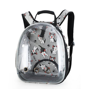 Clear Cat and dog Carrier Backpack-1