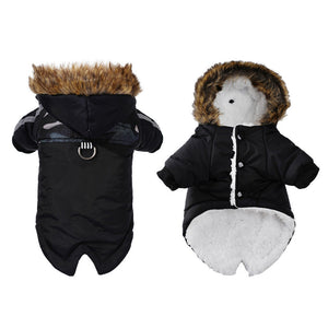 Waterproof Dog and Cat Clothes Pet Jacket Winter Warm Vest-1