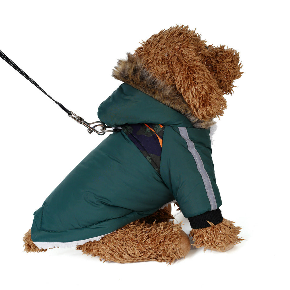 Waterproof Dog and Cat Clothes Pet Jacket Winter Warm Vest-2