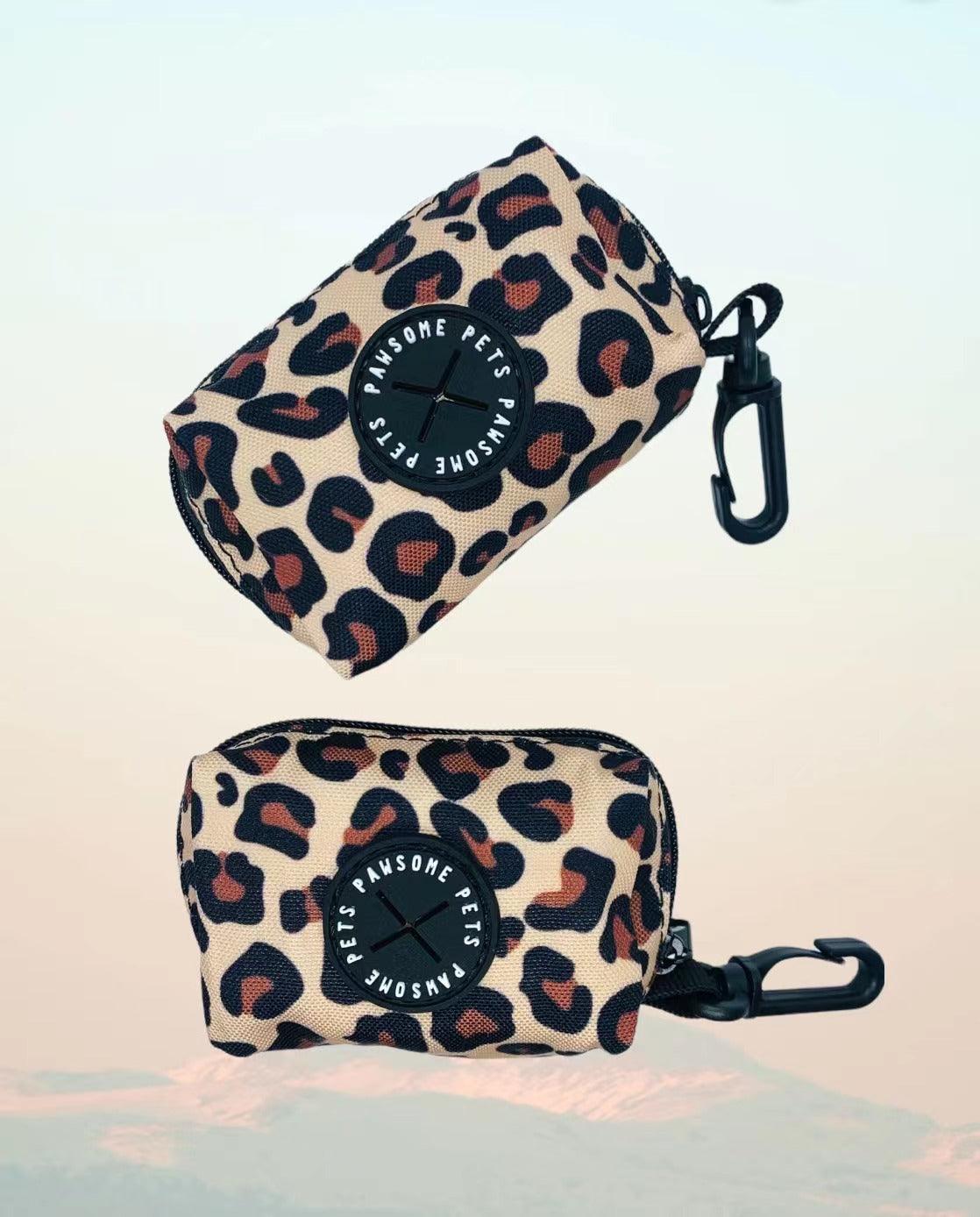 WASTE BAG HOLDER-LEOPARD-1