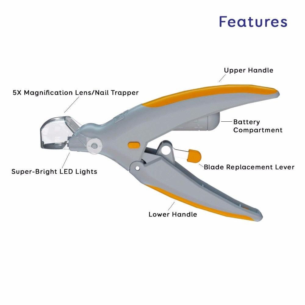 The Illumitrim Led Pet Nail Trimmer: The Ultimate Nail Care Companion For Your Furry Friend-1