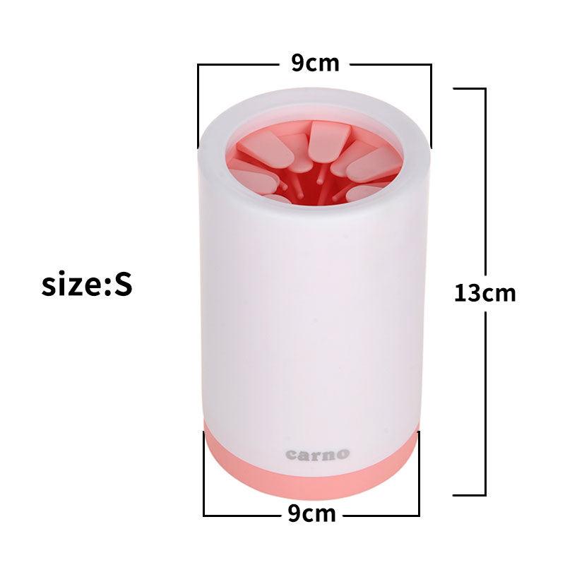 Portable Pet Paw Cleaner Cup Soft Silicone Comb-2