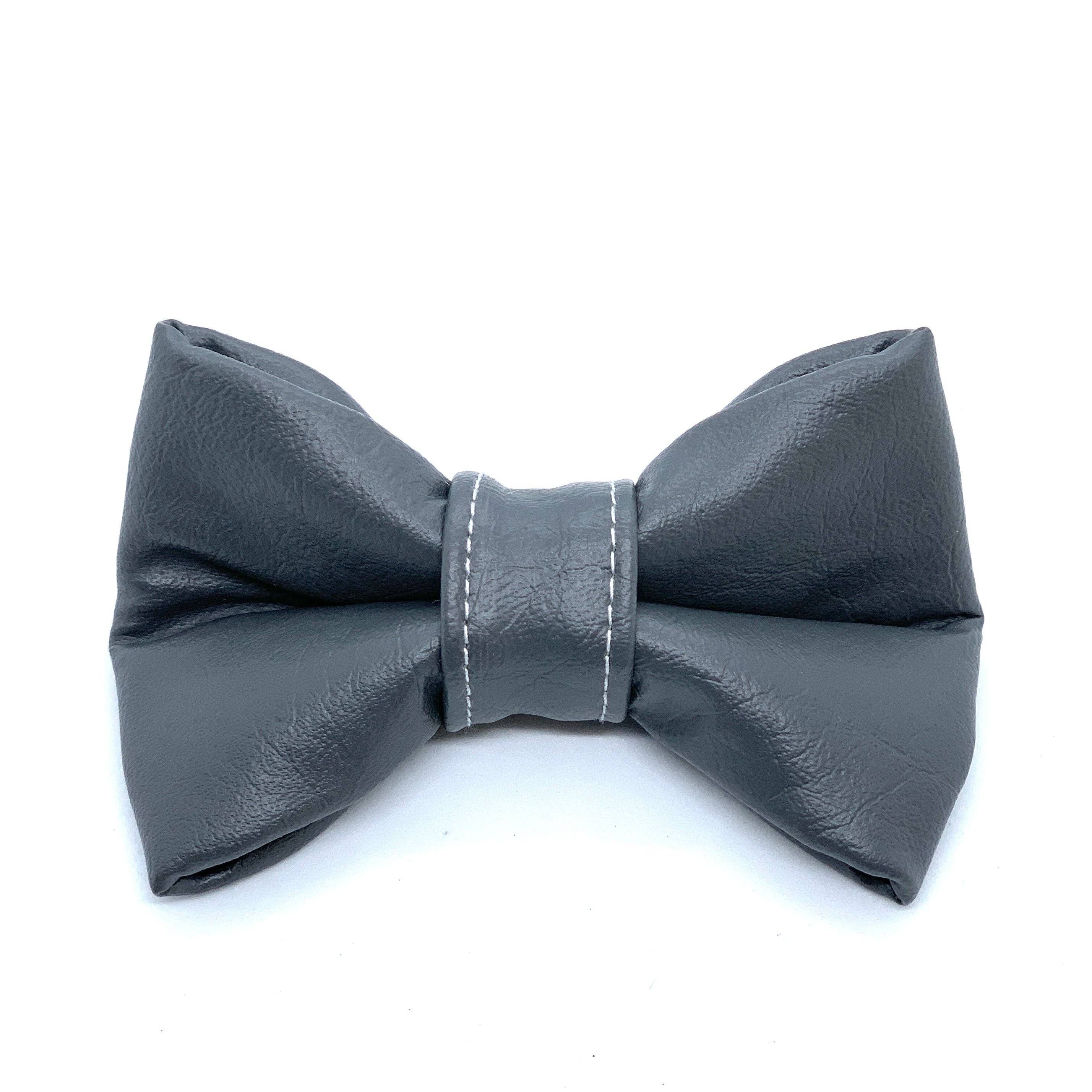 Shadow dog bow tie