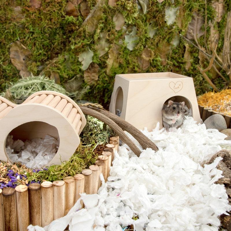 Cozy Woodland Retreat Hamster Hideout-4