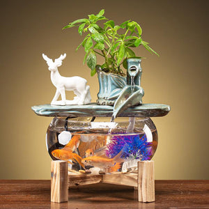 Fortune Flowing Fish Tank - A Captivating Addition To Your Home-5