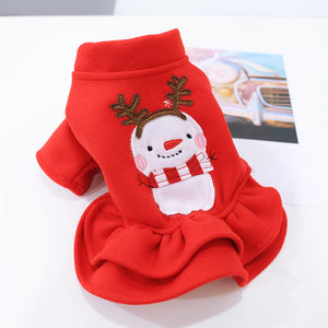 Pets Sweater Clothes Casual / Daily Christmas Winter Dog Clothes Puppy Clothes Pets Outfits Costume-3