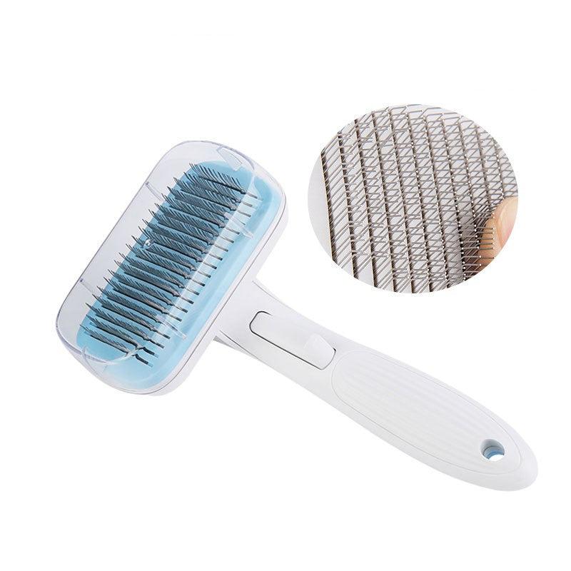 Luxury Pet Grooming Tool: Automatic Hair Brush Remover For Dogs And Cats-2