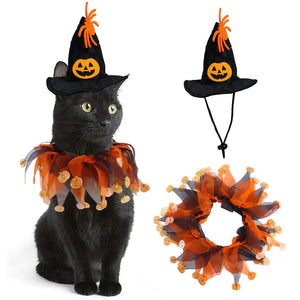 Halloween Pet Cosplay Costume Cat & Dog Apparel Outfits-0