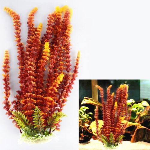 Vibrant Plastic Simulation Plant For Aquarium Fish Tank-3