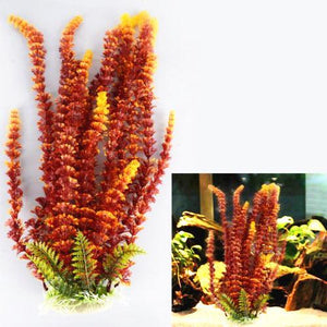 Vibrant Plastic Simulation Plant For Aquarium Fish Tank-3