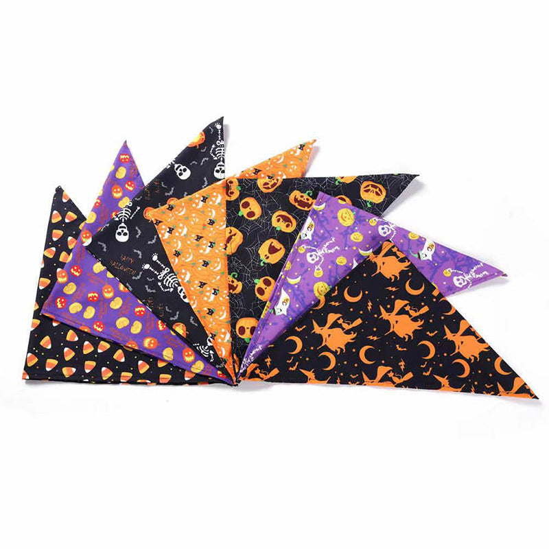 HOT SALES Halloween style bibs for pets-2