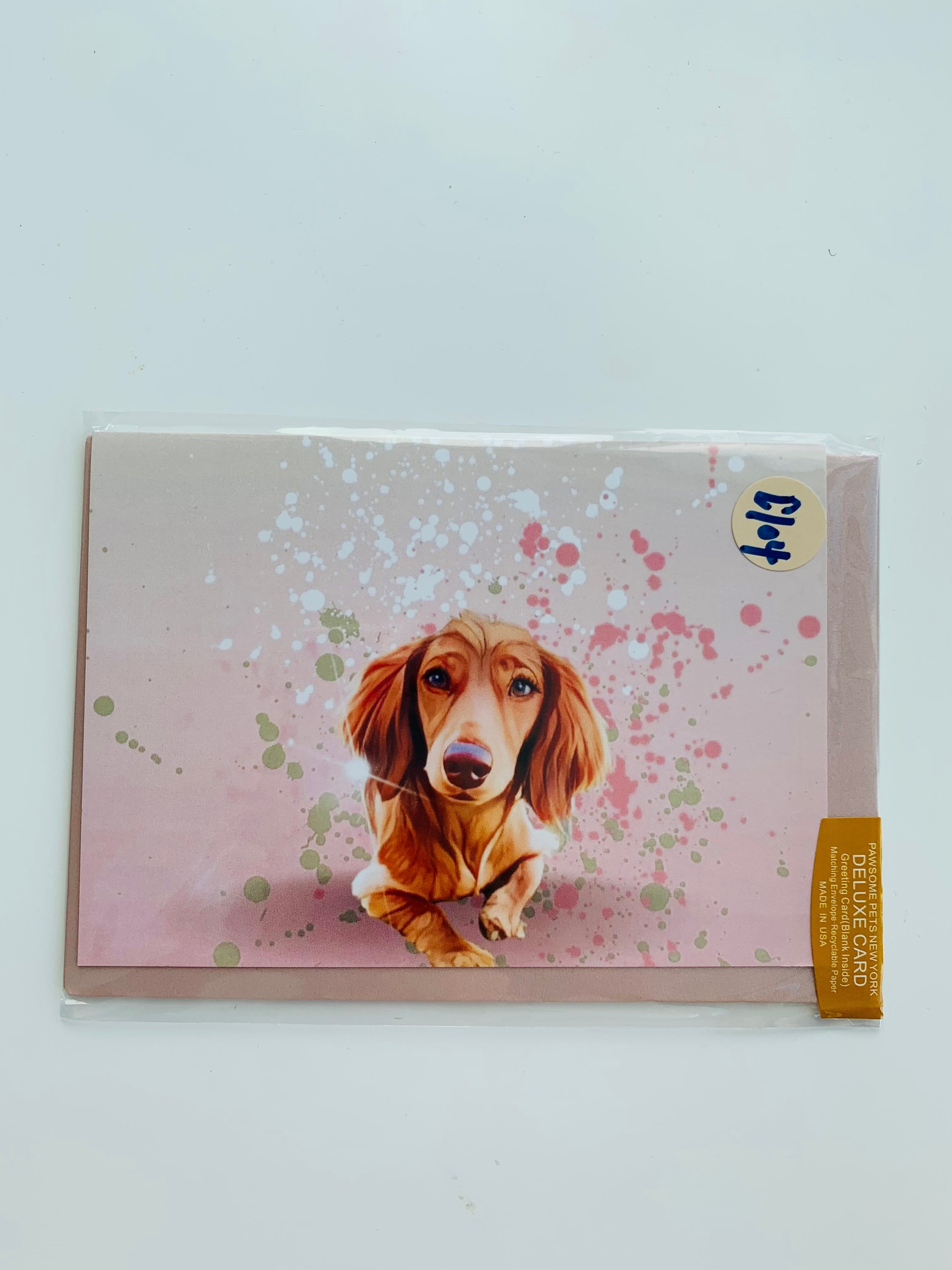 PETS GREETING CARD - #179-0