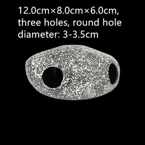 Cichlid Tin Aquarium Stone Decorations: Small, Medium, Large, And Extra-Large Sizes For Ponds, Shrimp Farms, And More-5