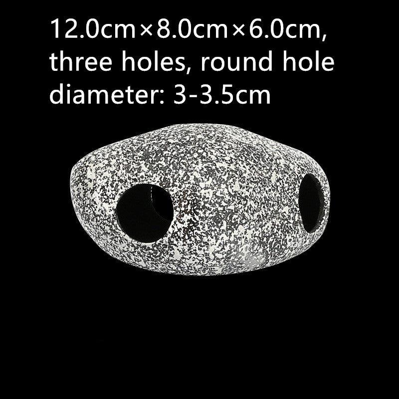 Cichlid Tin Aquarium Stone Decorations: Small, Medium, Large, And Extra-Large Sizes For Ponds, Shrimp Farms, And More-11