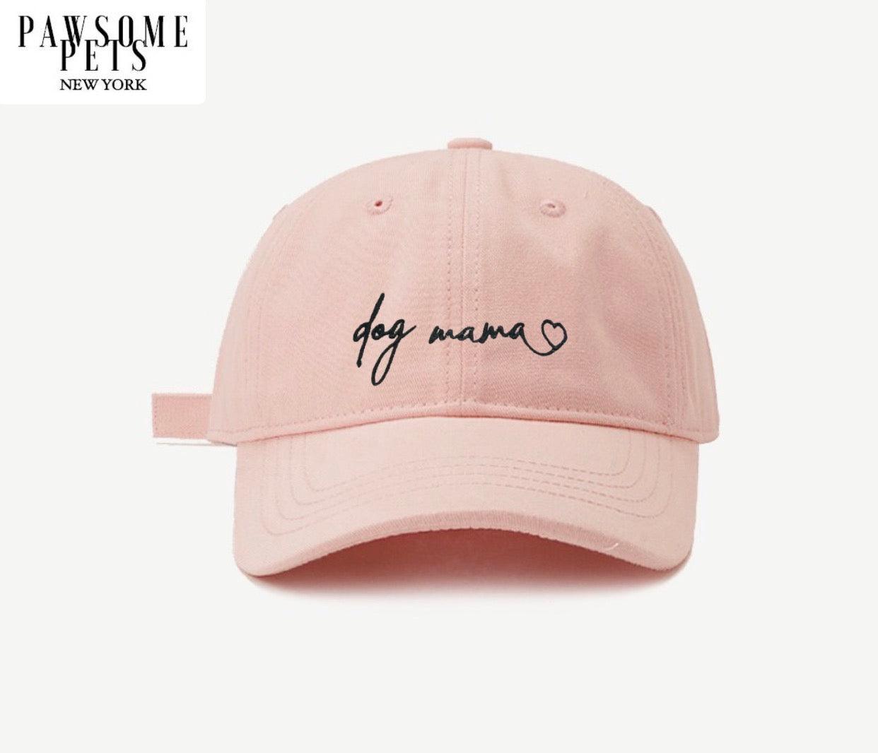 DOG MOM HAT - PINK-0