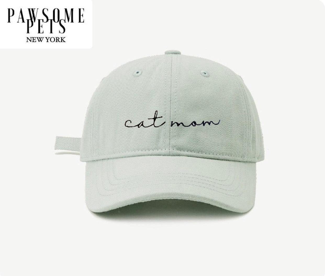 CAT MOM HAT - MINT GREEN-0