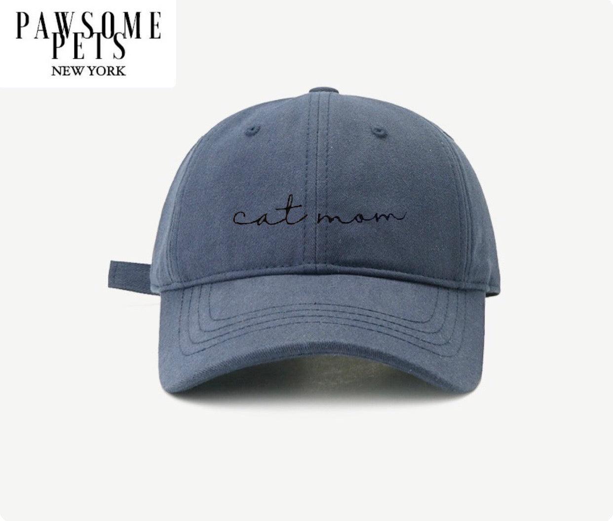 CAT MOM HAT - NAVY BLUE-0